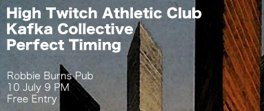 High Twitch AC, Kafka Collective, Perfect Timing poster