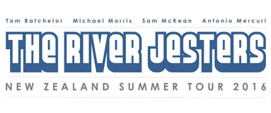 The River Jesters - NZ Summer Tour 2016 poster
